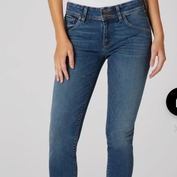 NWT Hudson Collin Midrise Skinny Jeans Shakedown Medium Blue 25 - Picture 1 of 5